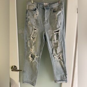 Cello Size 11 Ripped Denim Jeans